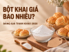Bột Khai Giá Bao Nhiêu? Cập Nhật Bảng Giá Tham Khảo 2026