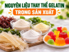 Nguyên Liệu Thay Thế Gelatin Trong Sản Xuất Kẹo Dẻo, Bánh Kẹo Chay