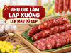 Phụ Gia Làm Lạp Xưởng Lên Màu Đỏ Đẹp, Khô Nhanh