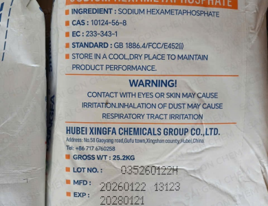 SODIUM HEXAMETAPHOSPHATE (SHMP) (TRUNG QUỐC)