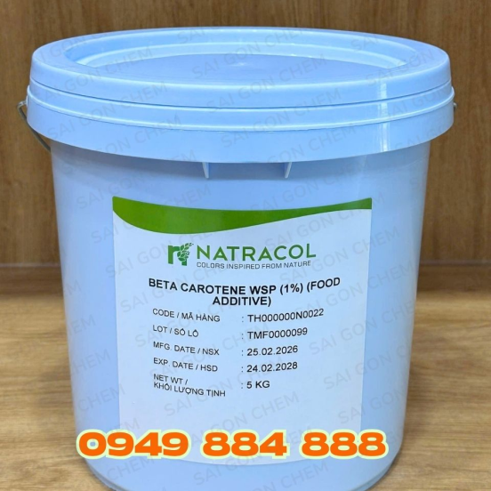 MÀU TRỨNG GÀ BETA CAROTENE