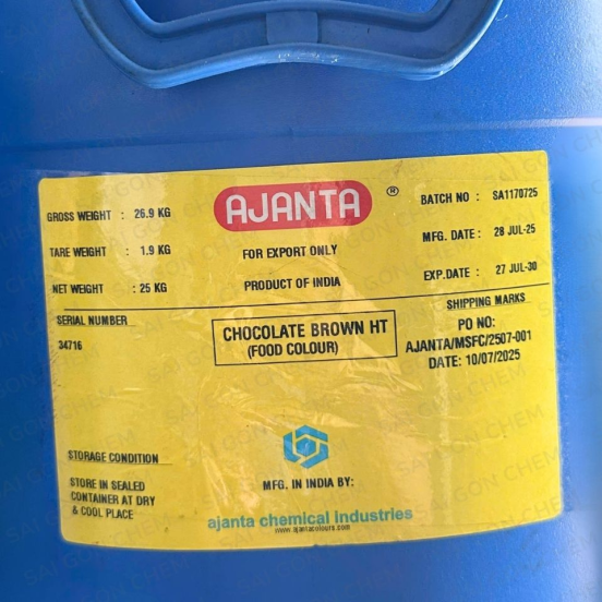 MÀU NÂU BROWN HT (ẤN ĐỘ)