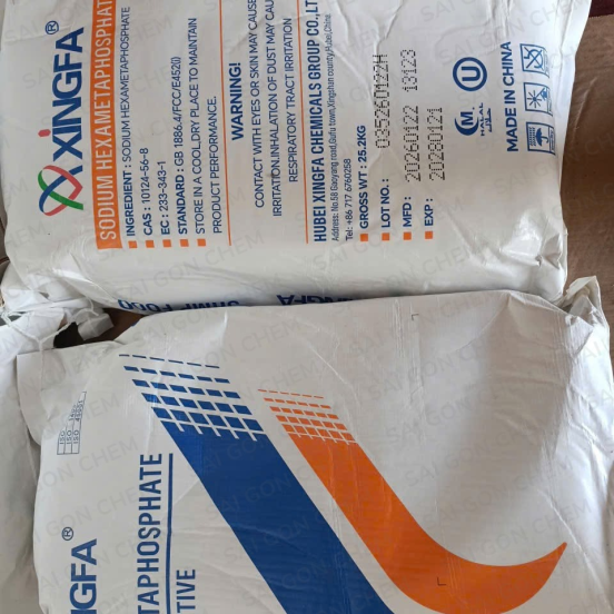 SODIUM HEXAMETAPHOSPHATE (SHMP) (TRUNG QUỐC)