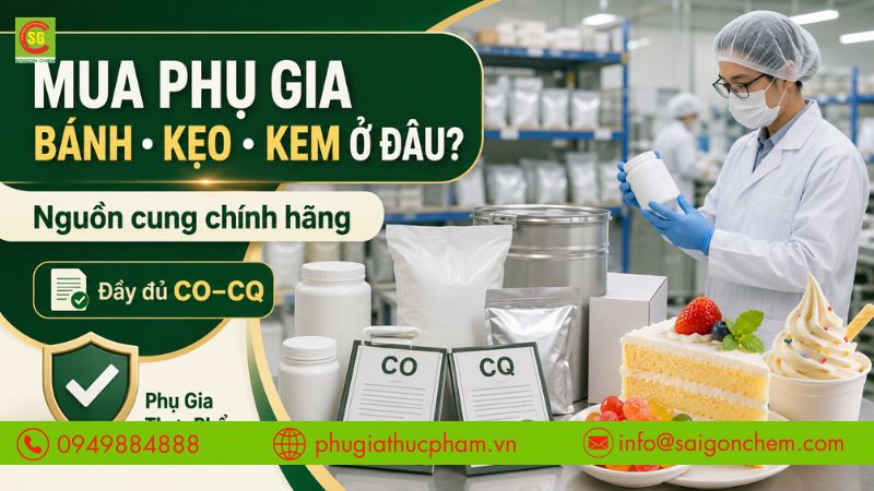 Địa chỉ cung phụ gia chính hãng 