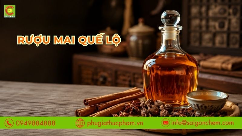 Sử dụng rượu mai quế lộ