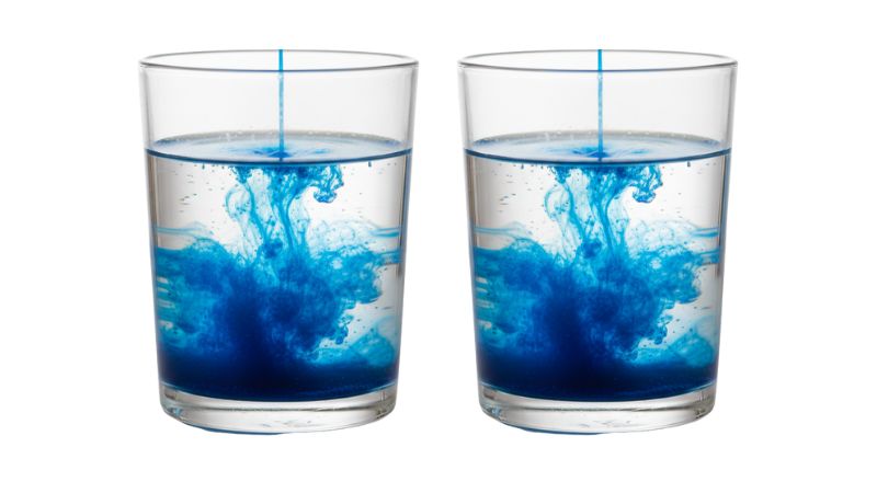 Màu xanh dương Blue (E133) cho phép phẩm màu tạo ra sắc xanh dương tuyệt đẹp.