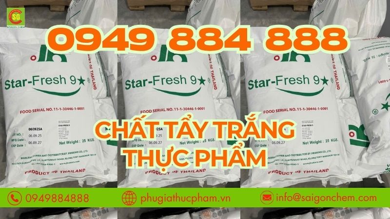 Star Fresh là giải pháp hỗ trợ duy trì độ tươi và màu sắc thực phẩm.