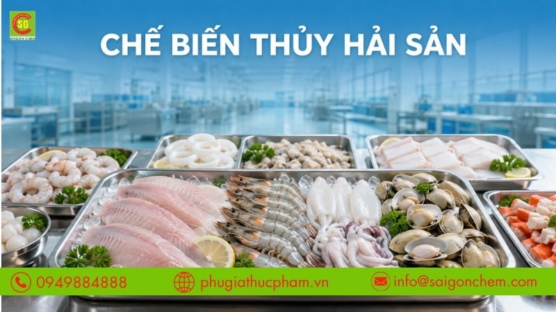 Star Fresh ứng dụng trong chế biến thủy hải sản