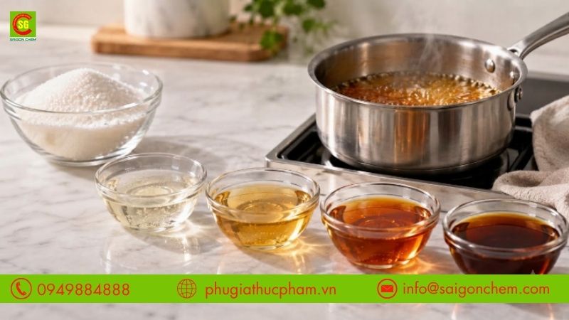 Bản chất của màu Caramel
