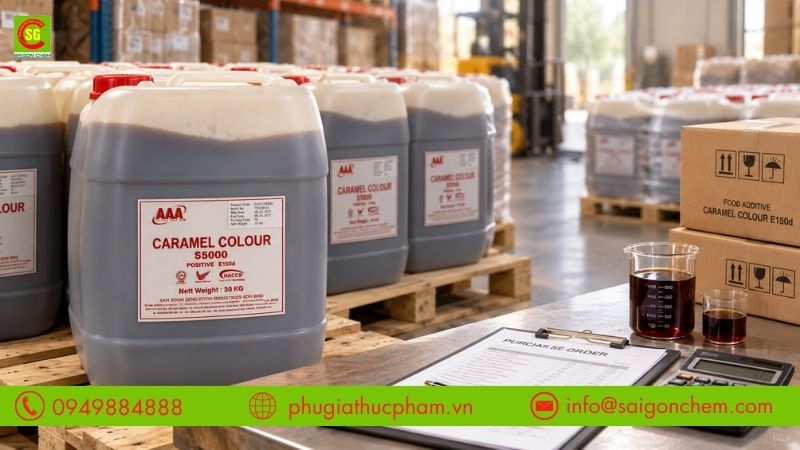Cách nhận báo giá màu Caramel chính xác