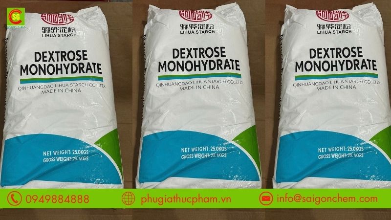 Dextrose Monohydrate phù hợp cho bánh kẹo, đồ uống và sản xuất quy mô lớn