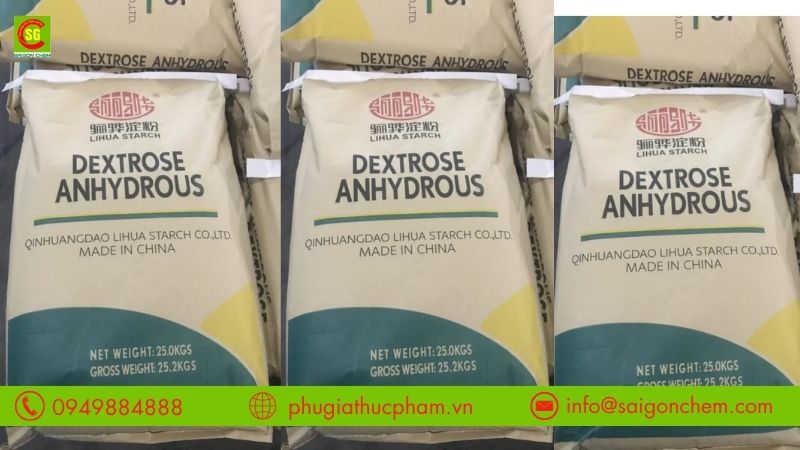 Địa chỉ mua đường Dextrose Anhydrous giá cả minh bạch và đầy đủ chứng từ tại TPHCM