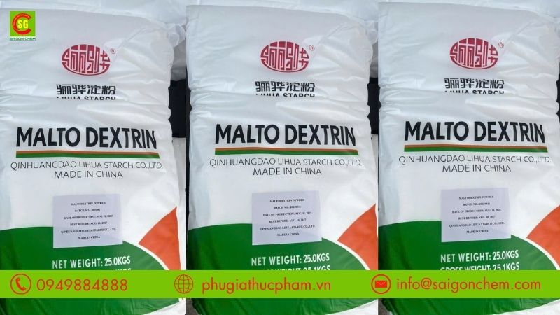 Đường Maltodextrin Trung Quốc chính hãng tại Phụ Gia Thực Phẩm