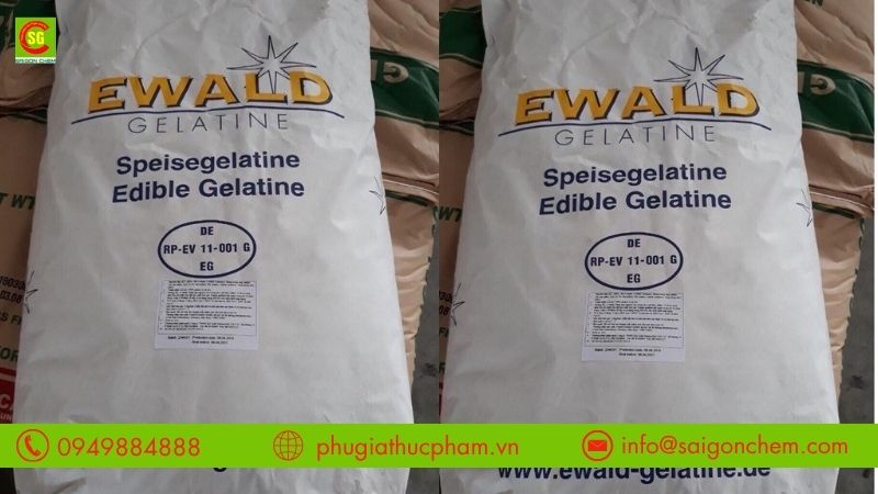 Gelatin giúp kẹo dẻo truyền thống có kết cấu đàn hồi, mềm dẻo và đặc tính tan chảy trong miệng
