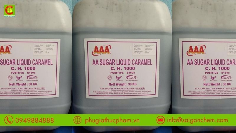 Giới thiệu màu Caramel E150a