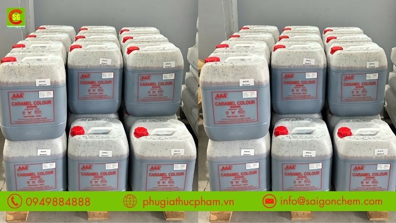 Kiểm tra thông tin màu caramel E150 food grade và hồ sơ chất lượng trước khi sử dụng trong sản xuất thực phẩm