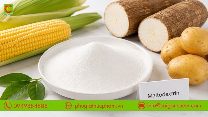 Maltodextrin có tốt không - tìm hiểu bản chất phụ gia này