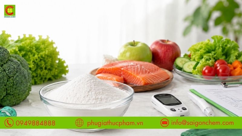 Maltodextrin dùng cho người tiểu đường trong một số trường hợp đặc biệt