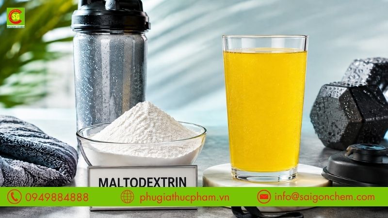 Maltodextrin trong sản xuất nước tăng lực cung cấp năng lượng nhanh