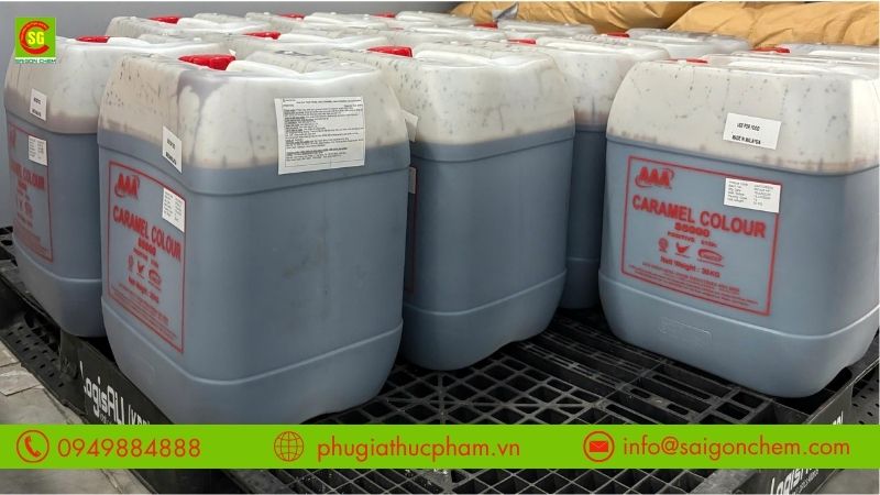 Mua màu Caramel E150c uy tín ở đâu?