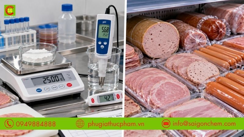 Nên dùng thiết bị đo pH, nhiệt kế và cân điện tử để kiểm tra các yếu tố ảnh hưởng đến hiệu quả kiểm soát Listeria trong thực phẩm