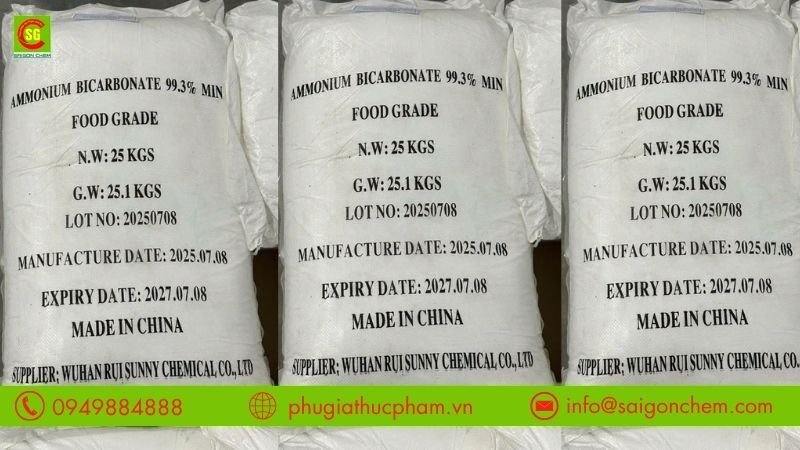 Sản phẩm bột khai thực phẩm có xuất xứ và thông tin rõ ràng do Phụ GiaThực Phẩm cung cấp