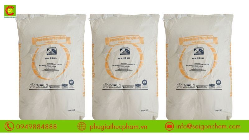 Sản phẩm Tetrasodium Pyrophosphate E450 được dùng làm phụ gia giúp giữ nước và ổn định cấu trúc thực phẩm