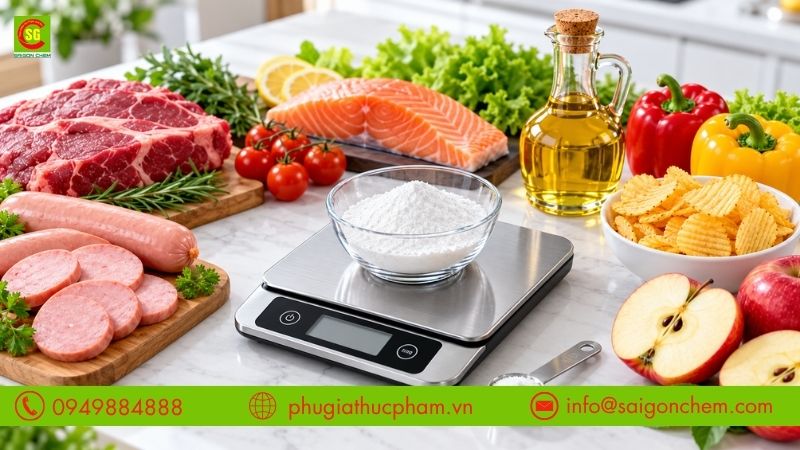 Sử dụng chất chống oxy hóa trong thực phẩm đúng liều lượng nhằm đảm bảo chất lượng và an toàn thực phẩm