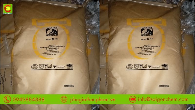Tetrasodium Pyrophosphate được ứng dụng rộng rãi trong chế biến các loại thực phẩm đông lạnh