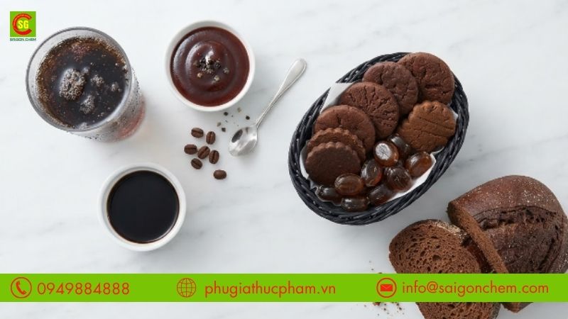 Ứng dụng màu Caramel E150d trong thực phẩm