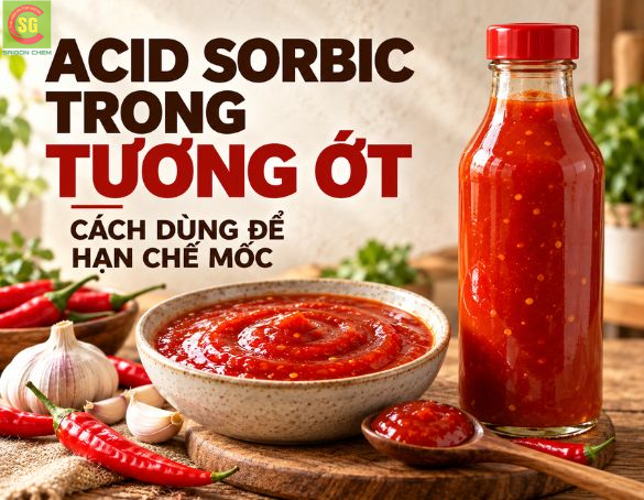 Acid Sorbic Trong Tương Ớt: Cách Dùng Để Hạn Chế Mốc Và Phồng Chai
