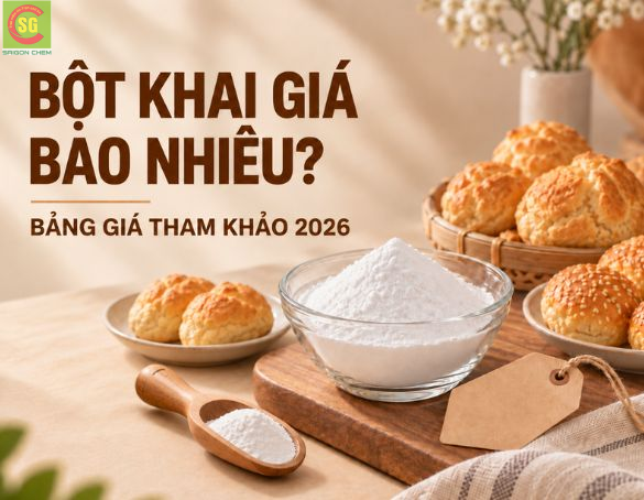 Bột Khai Giá Bao Nhiêu? Cập Nhật Bảng Giá Tham Khảo 2026