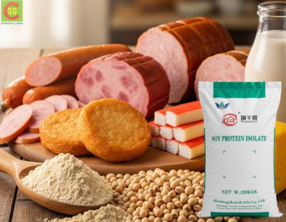 Chất Kết Dính Thực Phẩm - Đạm Đậu Nành Giữ Kết Cấu Sản Phẩm