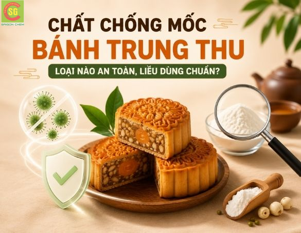 Chất Chống Mốc Bánh Trung Thu: Loại Nào An Toàn, Liều Dùng Chuẩn?