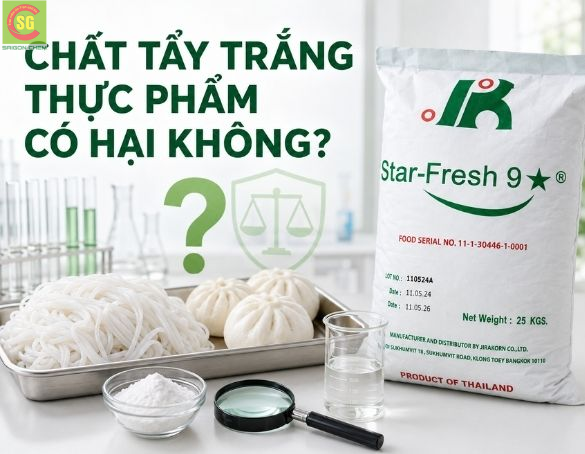 Chất Tẩy Trắng Thực Phẩm Có Hại Không? Giải Đáp Chi Tiết