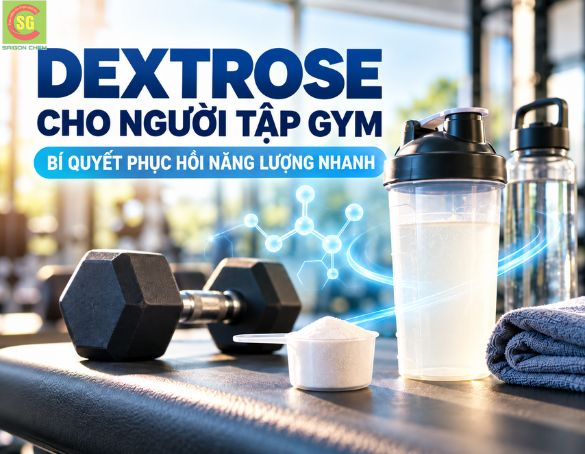 Dextrose Cho Người Tập Gym - Bí Quyết Phục Hồi Năng Lượng Nhanh Sau Buổi Tập