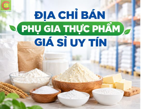 Địa Chỉ Bán Phụ Gia Thực Phẩm Giá Sỉ Uy Tín Cho Doanh Nghiệp