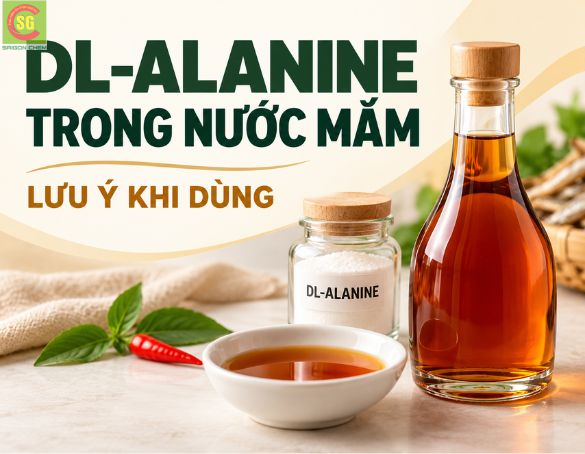DL-Alanine Trong Nước Mắm, Nước Chấm: Làm Dịu Vị Mặn, Tròn Vị Và Những Lưu Ý Khi Dùng