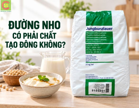 Đường Nho Có Phải Chất Tạo Đông Không? Sự Thật Khi Làm Đậu Hũ