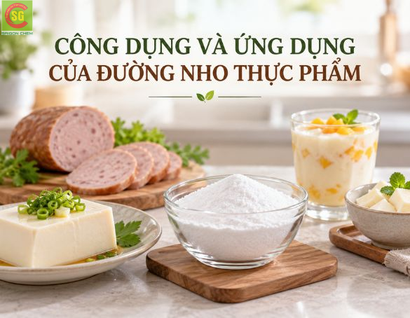 Đường Nho Thực Phẩm Là Gì? Công Dụng Và Ứng Dụng Đầy Đủ Nhất