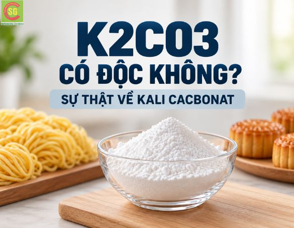 K2CO3 Có Độc Không? Sự Thật Về Kali Cacbonat Trong Thực Phẩm