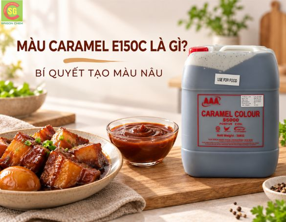 Màu Caramel E150c Là Gì? Bí Quyết Tạo Màu Nâu Cho Nước Tương, Nước Sốt