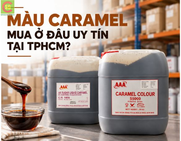 Màu Caramel Mua Ở Đâu Uy Tín Tại TPHCM? Địa Chỉ Công Ty Bán Giá Tốt