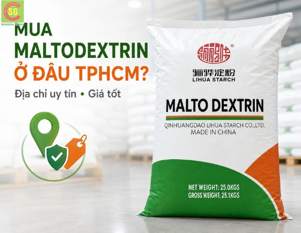 Mua Maltodextrin Ở Đâu TPHCM? Địa Chỉ Uy Tín, Giá Tốt Nhất