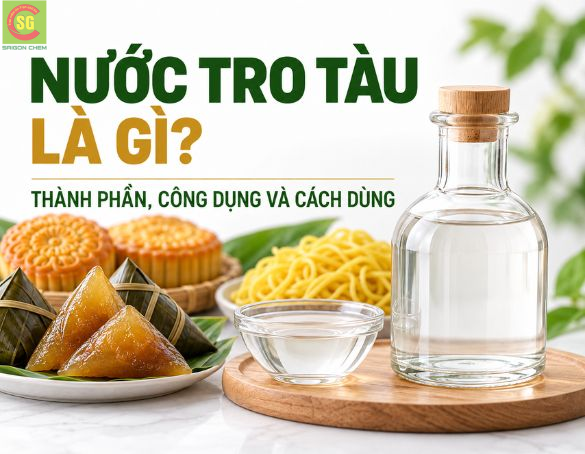 Nước Tro Tàu Là Gì? Thành Phần, Công Dụng Và Cách Dùng Trong Làm Bánh