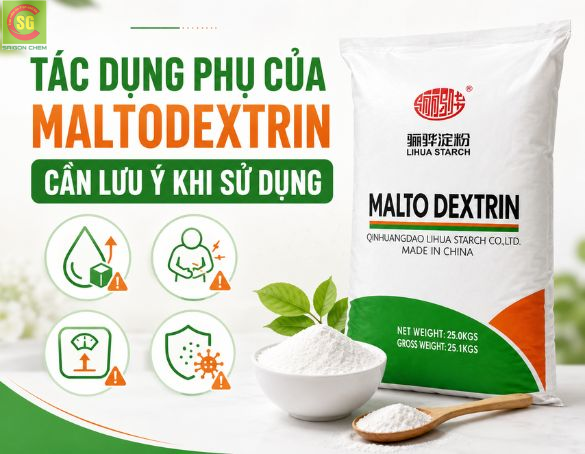 Tác Dụng Phụ Của Maltodextrin Cần Lưu Ý Khi Sử Dụng
