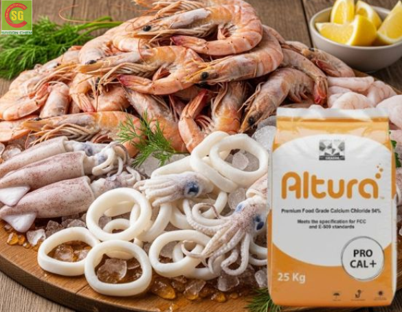 CaCl2 Tăng Độ Giòn Thủy Sản: Cơ Chế Và Cách Dùng Hiệu Quả