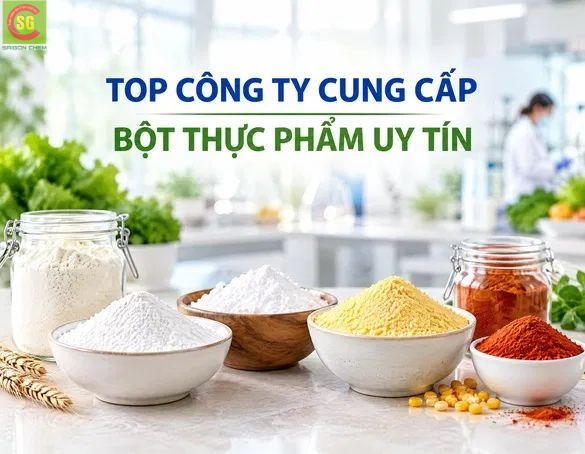 Top 10 Công Ty Cung Cấp Bột Phụ Gia Thực Phẩm Uy Tín