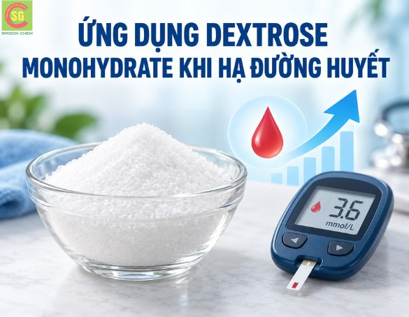 Ứng Dụng Dextrose Monohydrate Khi Hạ Đường Huyết - 