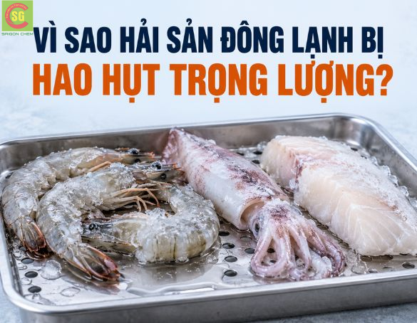 Vì Sao Tôm, Hải Sản Đông Lạnh Bị Hao Hụt Trọng Lượng? Cách Xử Lý Bằng Phốt Phát Giữ Nước